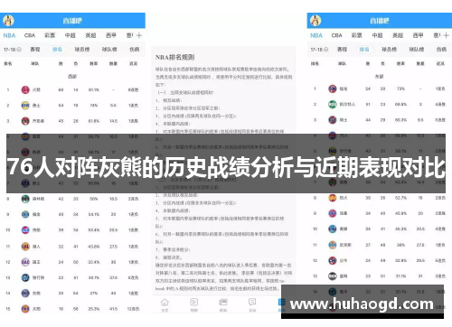 76人对阵灰熊的历史战绩分析与近期表现对比